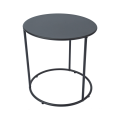 Metal Round Nesting Side Table Set of 2